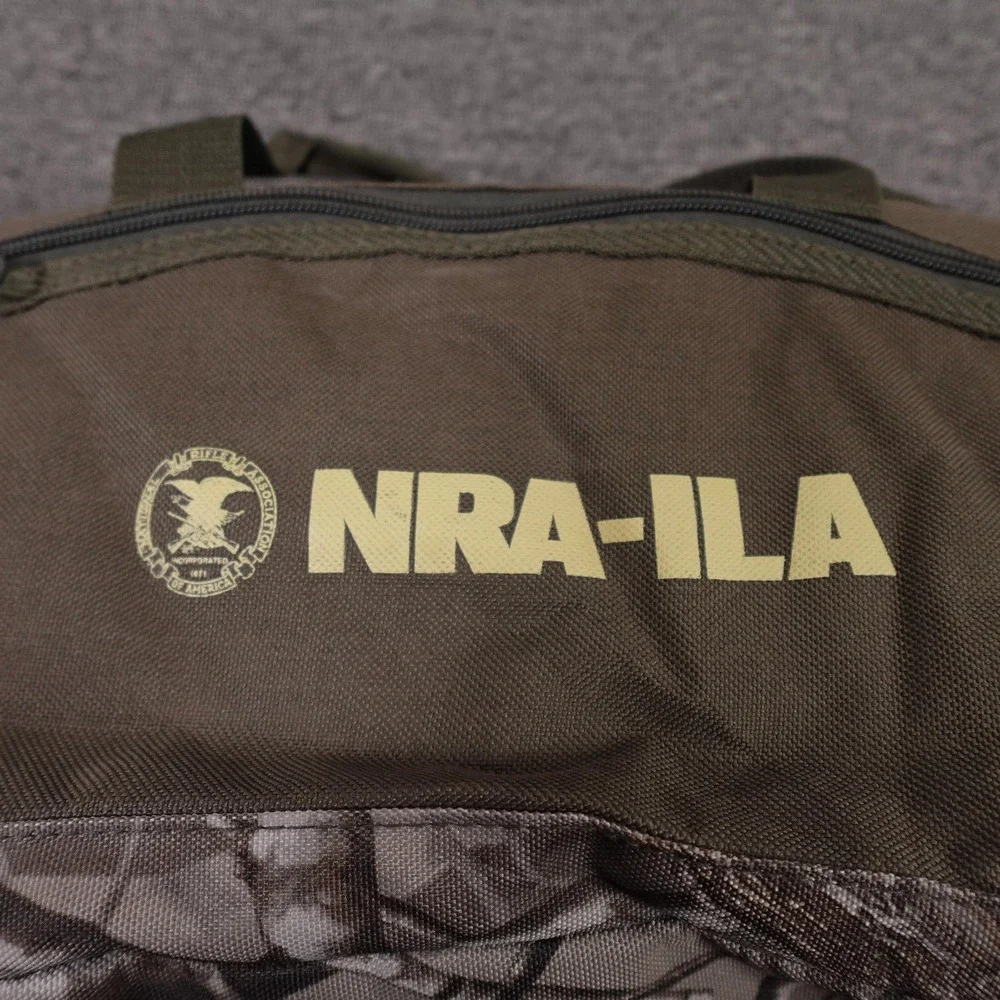 NRA-ILA‎ Lunch Bag Brown Camo Insulated Hunting Cooler Tote Carry Handle